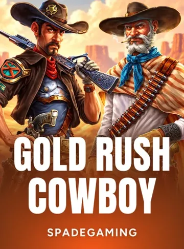 ภาพปกเกมสล็อต Gold Rush Cowboy ค่าย SpadeGaming